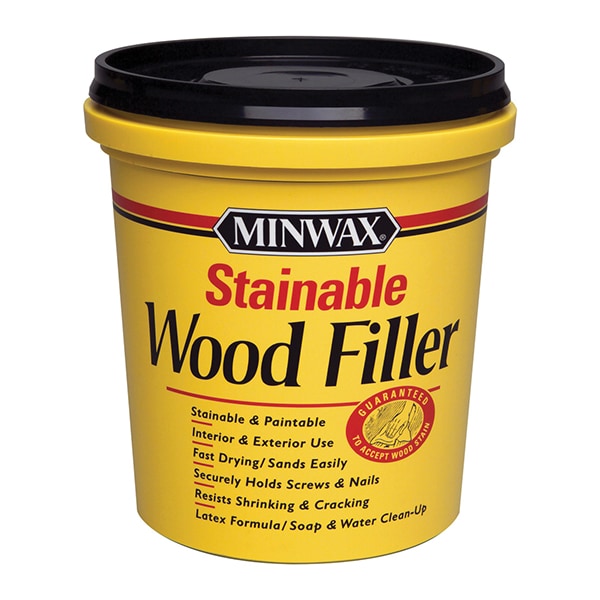 Minwax 16 Oz Natural Stainable Wood Filler Interior / Exterior Wood Filler - 42853
