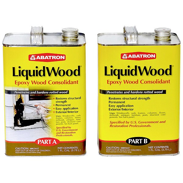 Abatron Wood Hardener, Can, LiquidWood, Amber - LW2GKR