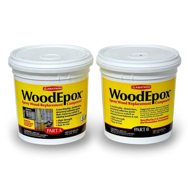 Abatron Abatron WoodEpox Beige Epoxy Wood Filler Kit 2 gal - WE2GKR