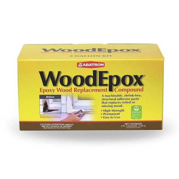 Abatron Abatron WoodEpox Beige Epoxy Wood Filler Kit 2 gal - WE2GKR