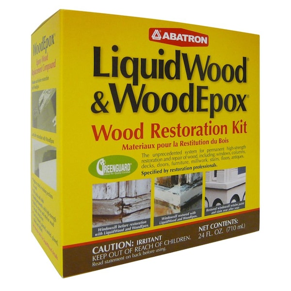 Abatron Abatron LiquidWood and WoodEpox Beige Wood Restoration Kit 24 oz - WRK60R