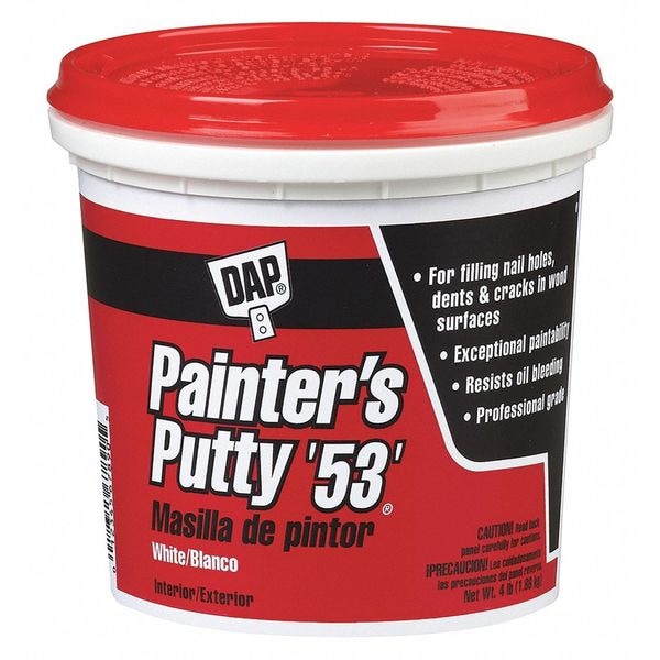 Dap Wood Filler, Tub, White, Painter's Putty - 12242