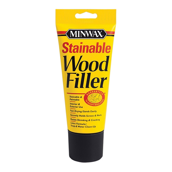 Minwax 6 Oz Natural Stainable Wood Filler Interior / Exterior Wood Filler - 42852