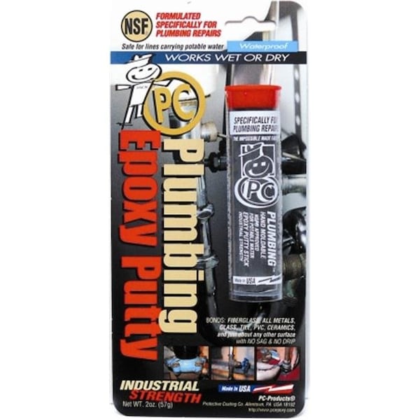 Pc Products Protective Coating Plumbing Epoxy Putty  025598 2oz - 54983025598