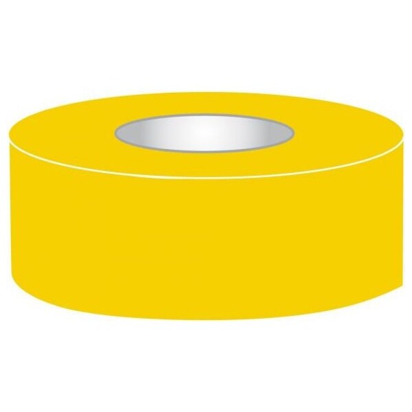 Accuform TAPE DURABLE MARKING TAPE 4 in x 100FT PTE104YL - PTE104YL