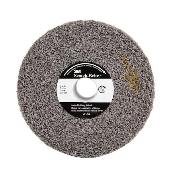 Scotch-Brite Multi-Finishing Convolute Wheel, 2S Medium, 10 in x 2 in x 5 in, 1 ea/Case, 21PK - MU-WL