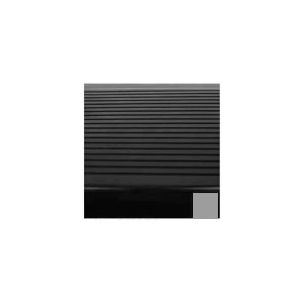Roppe Stair Tread Rubber Square Nose 42inL - Slate - 42803P175