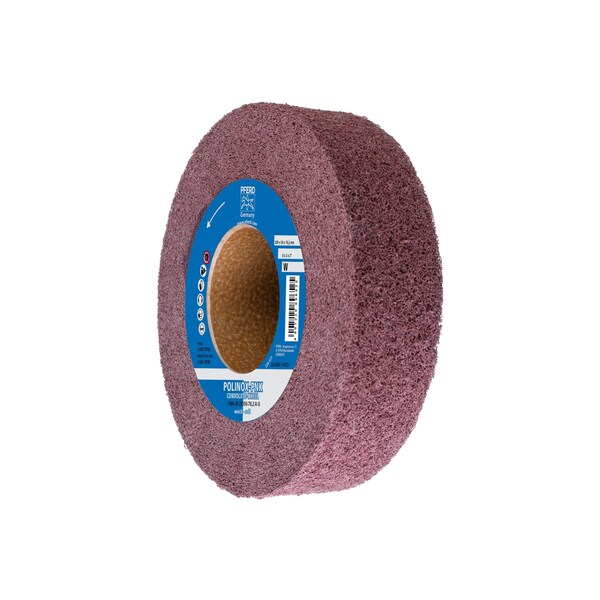 Pferd 8" x 2" Convolute Wheel - 3" A.H., A/O Coarse (W) 5AM - 48221