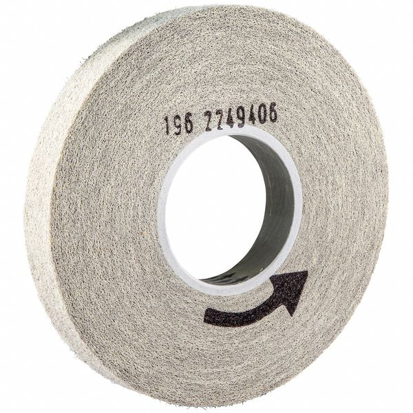 Norton Abrasives Convolute Wheel, 8" dia, 4,500 RPM - 66261018855