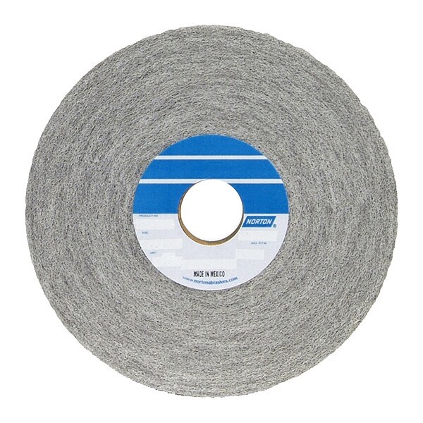 Norton Abrasives Convolute Wheel, 8" dia, 4,500 RPM - 66261055209