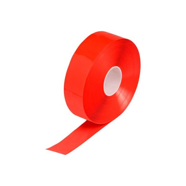 Brady Brady ToughStripe Max Floor Marking Tape, Vinyl, 3W x 100'L, Red - 149641