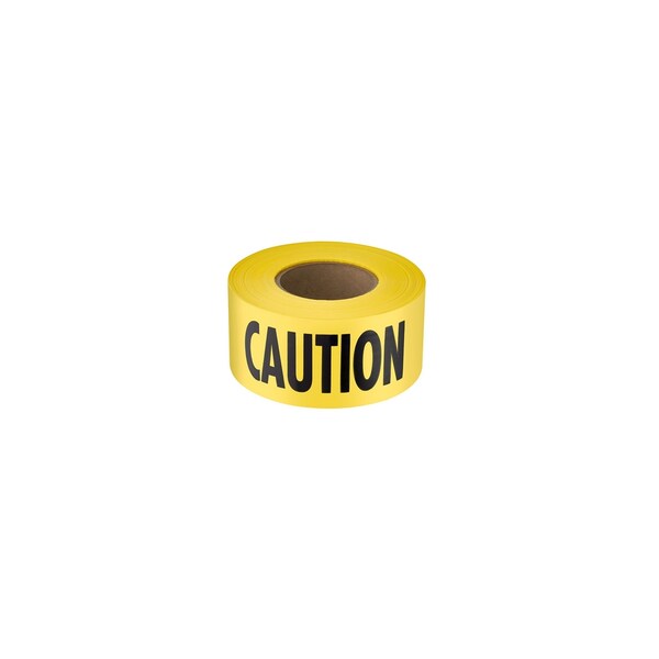 Milwaukee Tool 1000 FT. PREMIUM YELLOW, BARRICADE TAPE - CAUTION,  - 77-1001