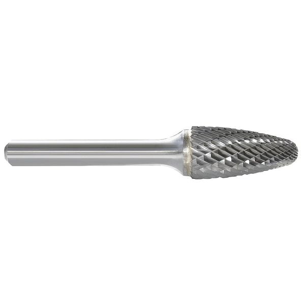 Zoro Select Carbide Bur, Tree, 3/8 In, 1/4 Shank - 310-002118