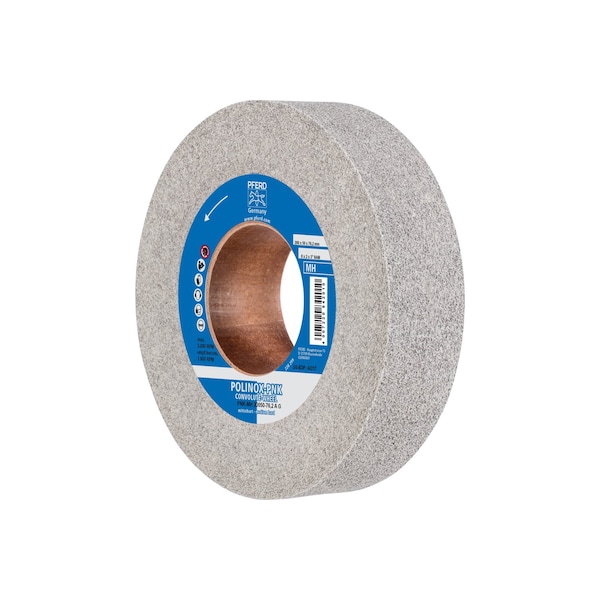 Pferd 8" x 2" Convolute Wheel - 3" A.H. - A/O Coarse (MH) 8AM - 48217
