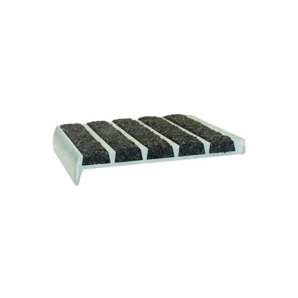 Supergrit 3" Stair Nosing 5'0" Black-Drilled - 131-BLA5