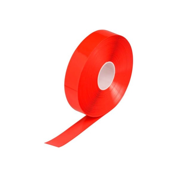 Brady Brady ToughStripe Max Floor Marking Tape, Vinyl, 2W x 100'L, Red - 149634