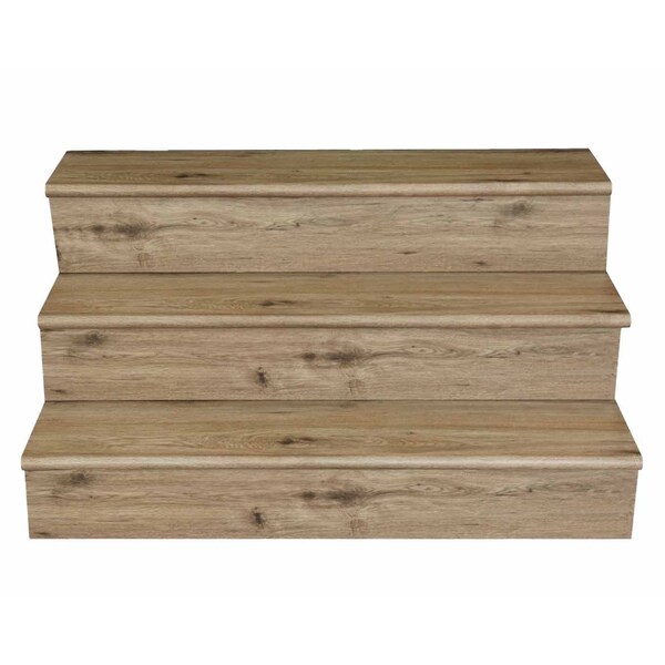 Msi Fauna 0.31 In. T X 12.007 In. W X 47.244 In. L Luxury Vinyl Stair Tread - ZOR-LVT-T-0100