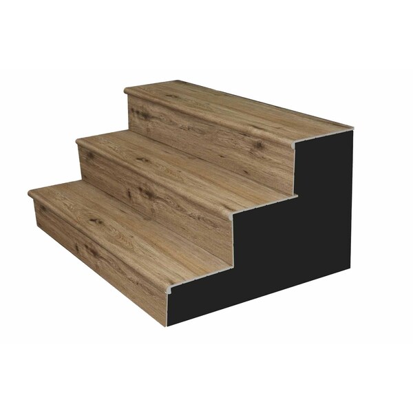 Msi Fauna 0.31 In. T X 12.007 In. W X 47.244 In. L Luxury Vinyl Stair Tread - ZOR-LVT-T-0100