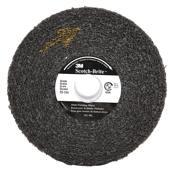 Scotch-Brite Convolute Wheel, Multi-Finishng, 6x4x1, CRS - 61500053642