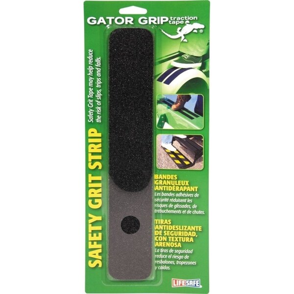 Incom Safety Grit Tape, 12 in L, 2 in W, Black - RE624BL