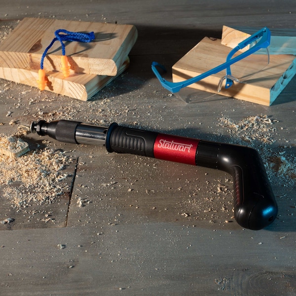 Stalwart Manual Nail Gun Tool Kit with 20 Nails - 75-PT2008