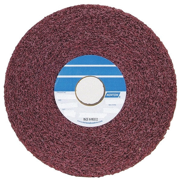 Norton Abrasives Convolute Wheel, Metal Finishng, 8x1x3, MED - 66261007831