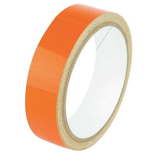 Zoro Select Floor Marking Tape vinyl 1 in W x 5.5 mil Thick - ZRF1X5OR