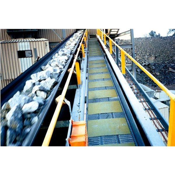 Vigil Antislip Industrial Grade Metal Deck, 47 1/4 in L x 7 57/64 in W, 3/64 in Thickness, Steel, Yellow - 04-425