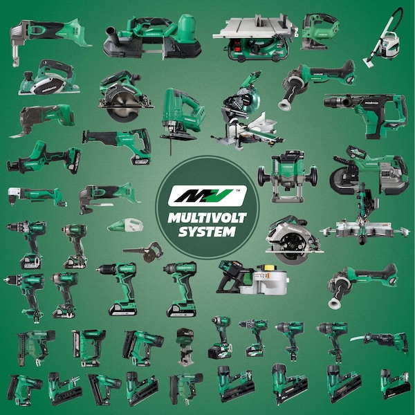 Metabo Hpt 36V MV Cordless Brushless Metal Connector Nailer Kit - NR3665DAM