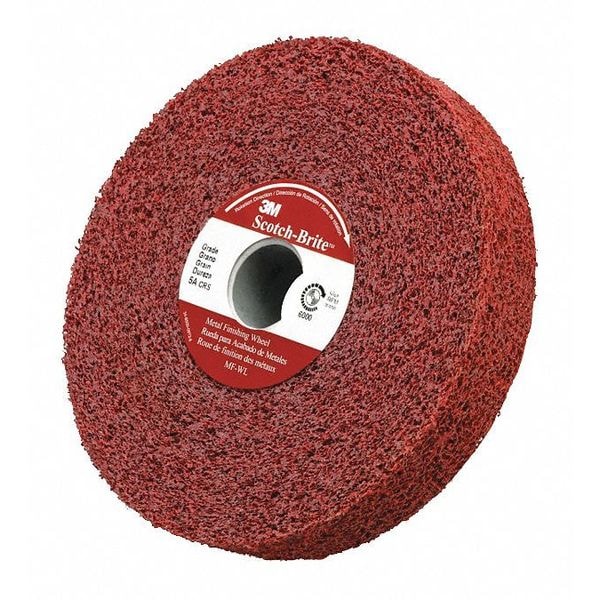 Scotch-Brite Convolute Wheel, Blending, MF-WL, 6" dia. - 7010365659