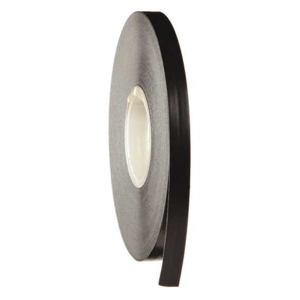 Brady Border Marking Tape Vinyl, Adhesive: Acrylic Black, 1/4" W x 50 ft. L, 4 mil Thick - 121126