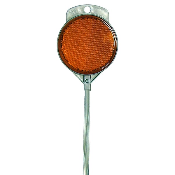 Hy-Ko 36In Aluminum Amber Driveway Marker, 24PK - A10138