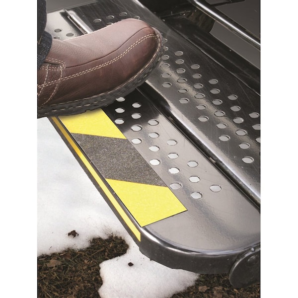 Camco GRIP TAPE, BLACK & YELLOW, 2IN X 15FT - 25405