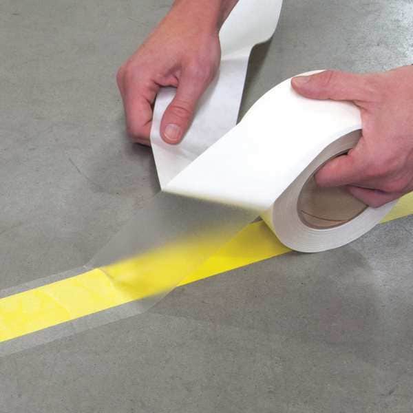 Incom Self Lamination Clear Roll Vinyl Clear, 5" W x 54 ft. L, 6 mil Thick - FTL500
