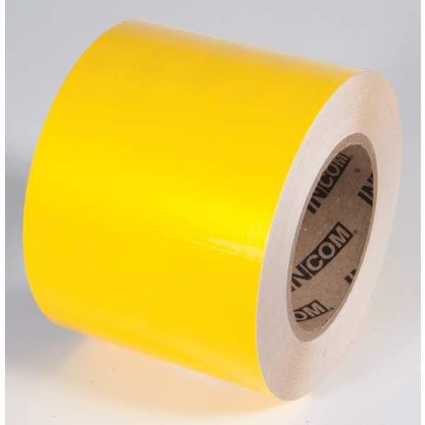 Tuffmark Tuff Mark Ultra Durable Floor Marking Tape Polyester Over Lamination Yellow, 4" W x 100 ft. L - TM1104Y
