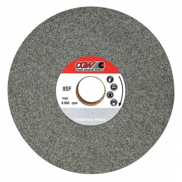 Cgw Abrasives Convolute Whl, 8 x 1 x 3, 8S, Fine - 70144