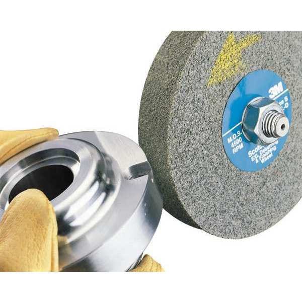 Scotch-Brite Convolute Whl, Debur/Finish, 6x1x1, FN, PK3 - 7000046045