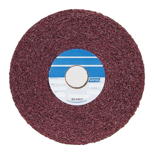 Norton Abrasives Convolute Wheel, 8" dia, 4,500 RPM - 66261012971