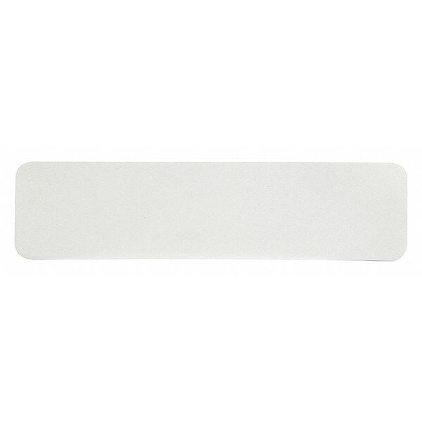 Jessup Safety Track Anti Slip Grit Tread Aluminum Oxide Photoluminescent, 6" W x 24" L, 0.028" Thick - 3420-6X24-10