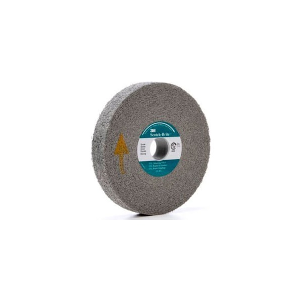 3M Scotch-Brite EXL Deburring Wheel 6 x 1 x 1 Silicon Carbide 9S FIN - 7000000737