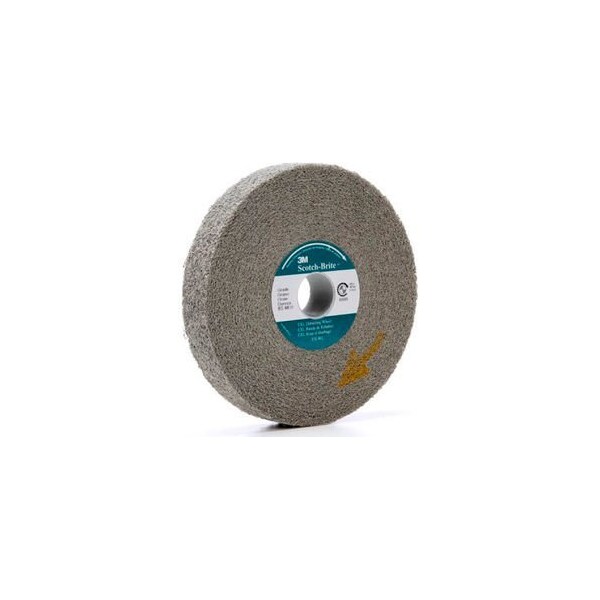 3M Scotch-Brite EXL Deburring Wheel 6 x 1 x 1 Silicon Carbide 8S MED - 7000028482
