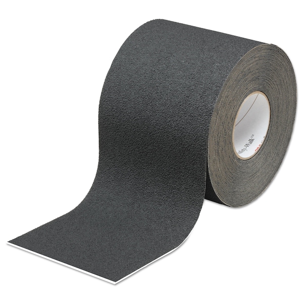 3M Safety-Walk Safety-Walk Slip-Resistant Medium Resilient Tread Rolls, 4 in. x 60 ft, Black - 310