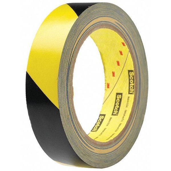 3M Floor Marking Tape vinyl 4 in W x 4.1 mil Thick - 03118