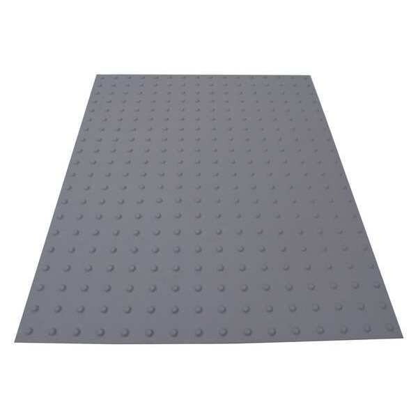 Safetysteptd ADA Warning Pad Flexible Cement Gray, 3 ft W x 4 ft L, 1 in Thick - SSTDRU3X423506