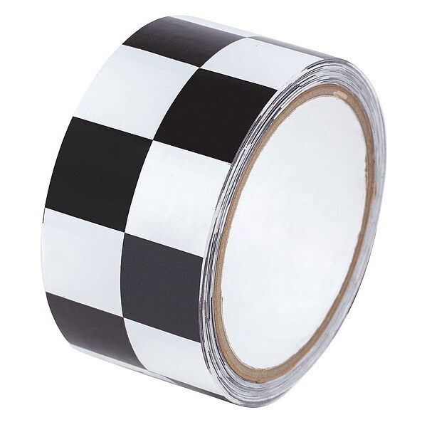 Zoro Select Floor Marking Tape vinyl 2 in W x 6 mil Thick - 8A754