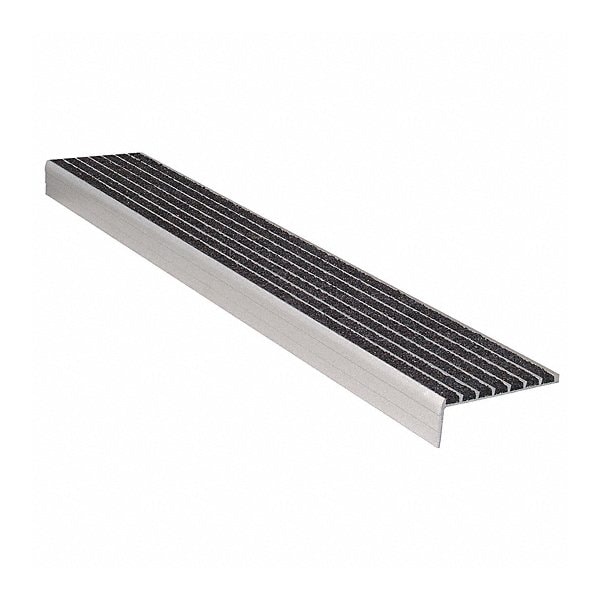 Supergrit 4" Stair nosing-5'0" Black - 142-BLA5