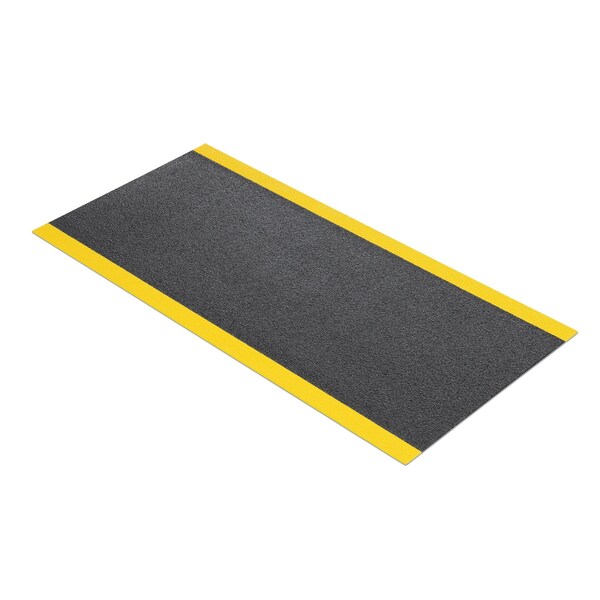 Pig Traction Mat Black, 3 ft W x 5 ft L, 3/16 in Thick - FLM5001-GBY