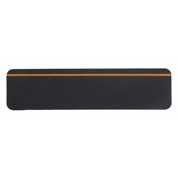 Jessup Safety Track Commercial Grade Anti Slip Grit with Reflective Tread Silicon Carbide, Adhesive: Rubber Black - 3100-6X24-REF