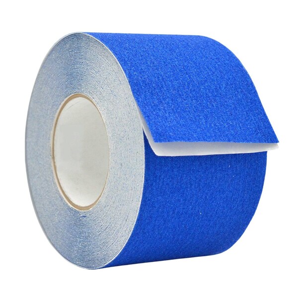 Wod Tape 60 Grit Silicon Carbide. 4 inch Grit Size, Dark Blue, 4 inch (96mm) W x 32 Mil Thick - WOD ASTC32-04000-3-20-DBL