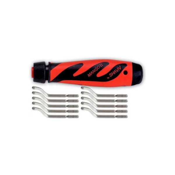 Shaviv Usa Shaviv 155-00179 - Bonus Pack for Extra Close Work (Mango IIE w/ 10 E100S blades) - 155-00179